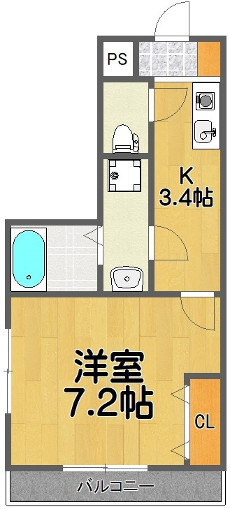 ラボーナ実籾の間取り