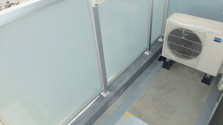 ジュメル京成船橋のバルコニー