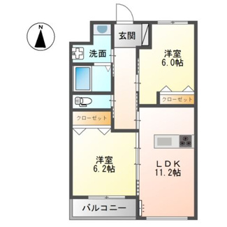 【間取り】 | メゾン　フルール