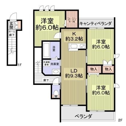 エステート霞ヶ丘の間取り|☆神戸市垂水区　エステート霞ヶ丘☆