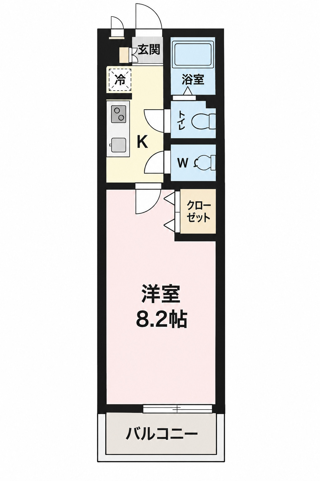 メイプル沖田の間取り