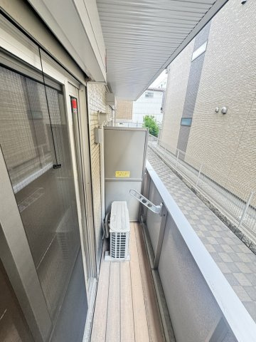 ラ・ヴェルドミールのバルコニー