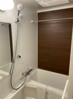 【浴室】 | クレヴィスタ方南町Ⅱ | 浴室乾燥機付きバス。