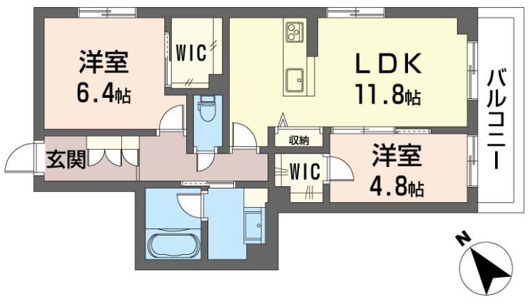 ラルムの間取り