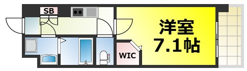 【間取り】 | ミラージュパレス難波幸町 仲介手数料無料