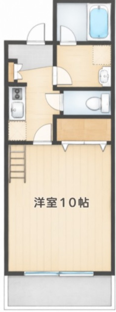 コート　アゼリアの間取り