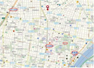 【地図】 | 千束3丁目空きビル