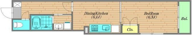 レピュア三ノ輪レジデンスの間取り|間取りです。
