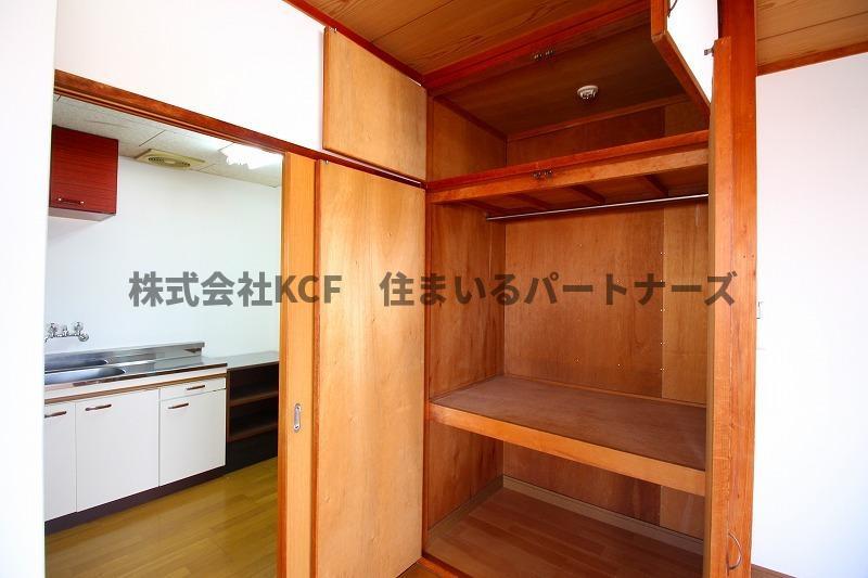 アールズプレイス城南の収納|専用の収納スペースです