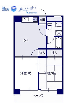 【間取り】 | パストラル藤沢