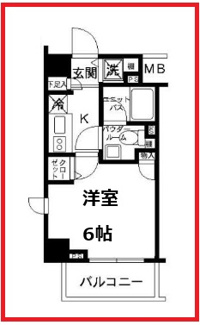 【間取り】 | スカイコート押上