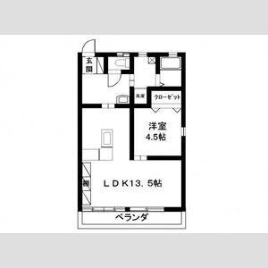 【間取り】 | コーポ花