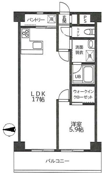 クイーンパレス浅伊の間取り