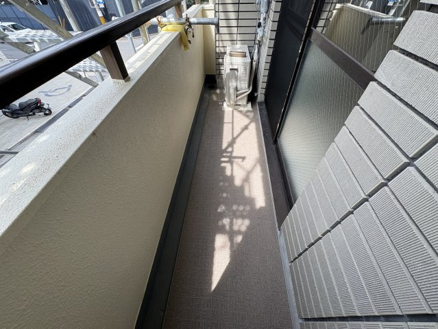 ライフプラス三篠Ⅱのバルコニー