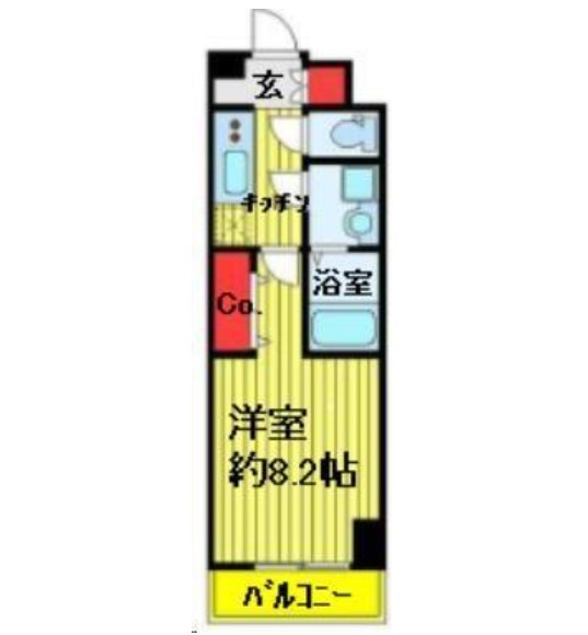 クレヴィスタ中板橋の間取り|間取りです。