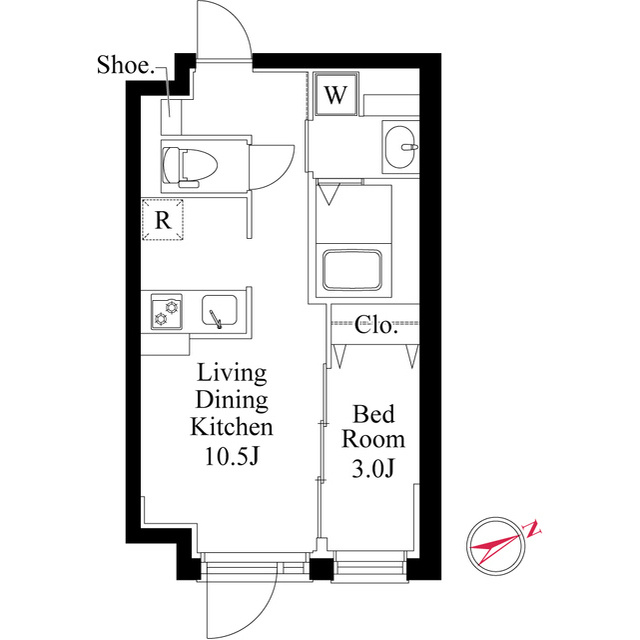 グランパセオ用賀の間取り