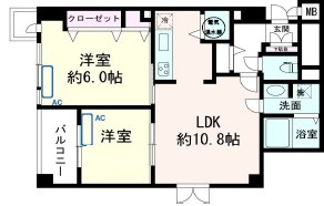 グランドメゾン田町の間取り|間取りです。