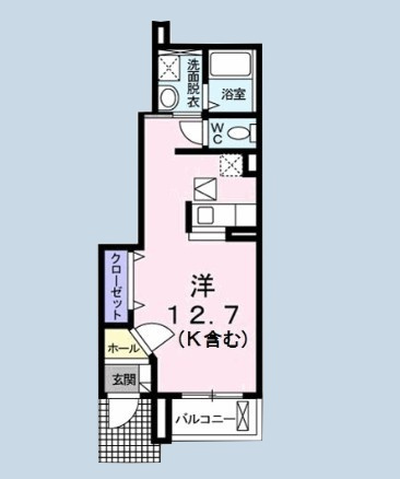 ボンヌ・シャンス多摩の間取り