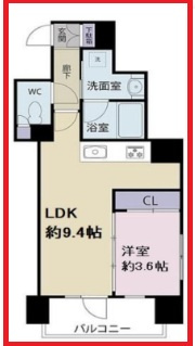 【間取り】 | フェローネ入谷