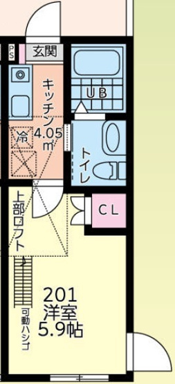 【間取り】 | 丘の上のフルール