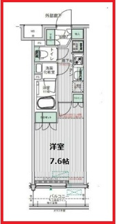 【間取り】 | ビーピーアールレジデンス東十条