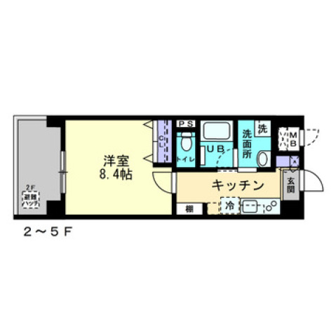 フォレシス下中野の間取り