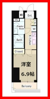 【間取り】 | ウェリナ浅草