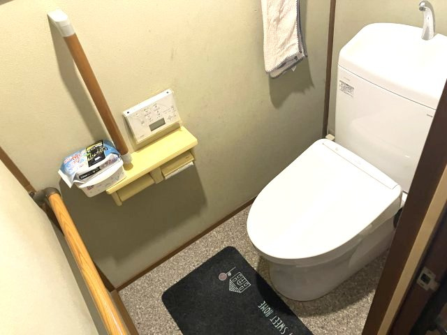 高屋　中古戸建　6Kのトイレ