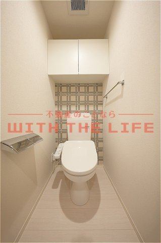 D－room＋津福今町「キャッシュバック対象物件」のトイレ|清潔感のあるトイレです