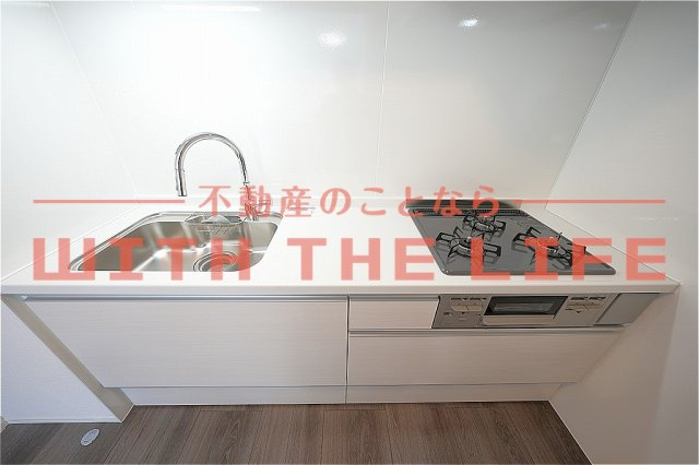D－room＋津福今町「キャッシュバック対象物件」のキッチン|お料理しやすいキッチンです