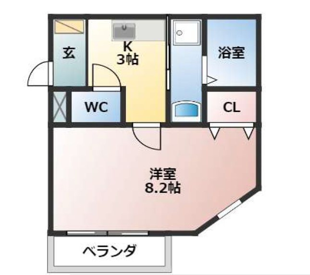 【間取り】 | アレッタ長洲