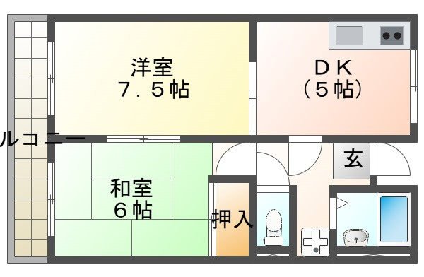 サンライズヒルズの間取り