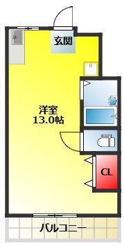 【間取り】 | 第5東昌ハイツ