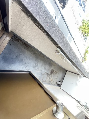 寝屋川市緑町の賃貸マンションのバルコニー