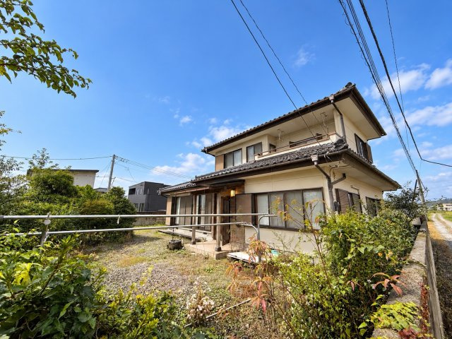 那須塩原の庭付き×土地約145坪の和風邸宅。駐車4台可の外観