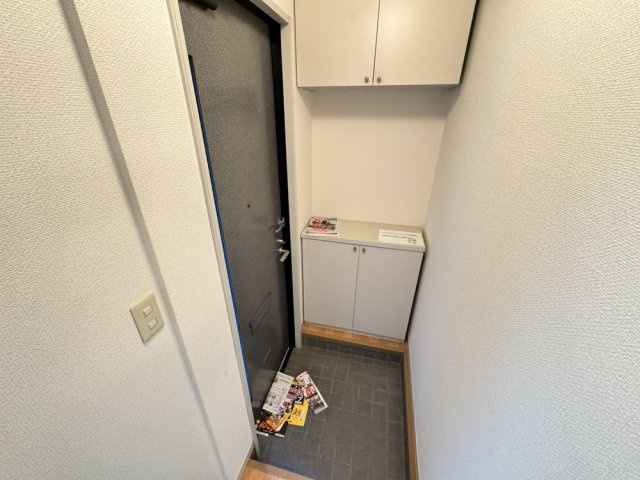 ガーデンハイツの玄関