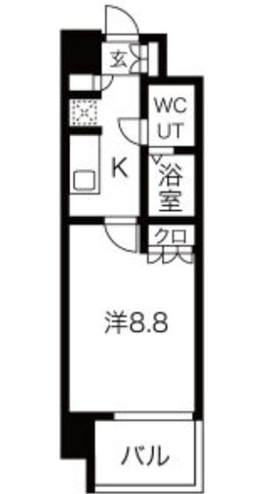 【間取り】 | アーバンエース関目パル