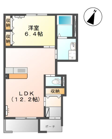 【間取り】 | ラフェリアⅠ