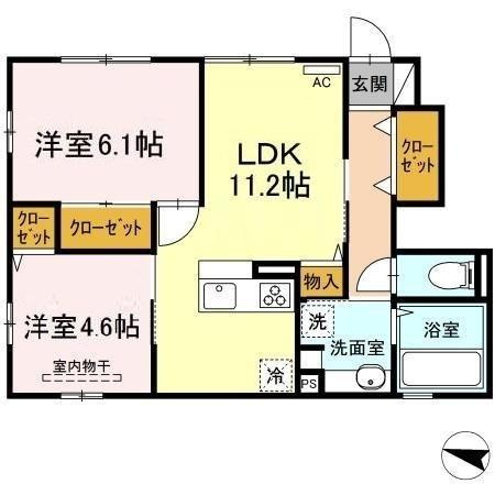 セジュールウィット　和の間取り