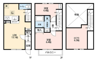 【間取り】 | TMテラスハウス本八幡