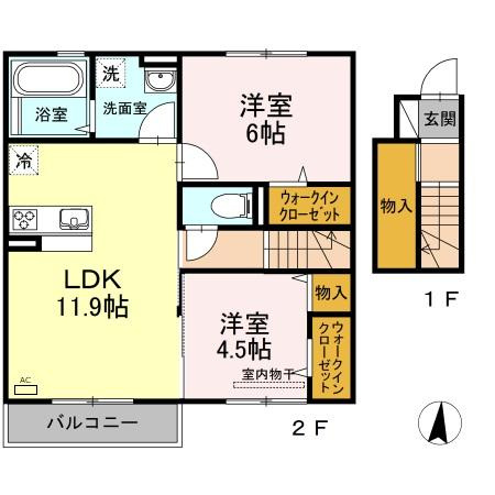 シュロスモリオの間取り