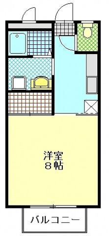 イーストリバー268の間取り