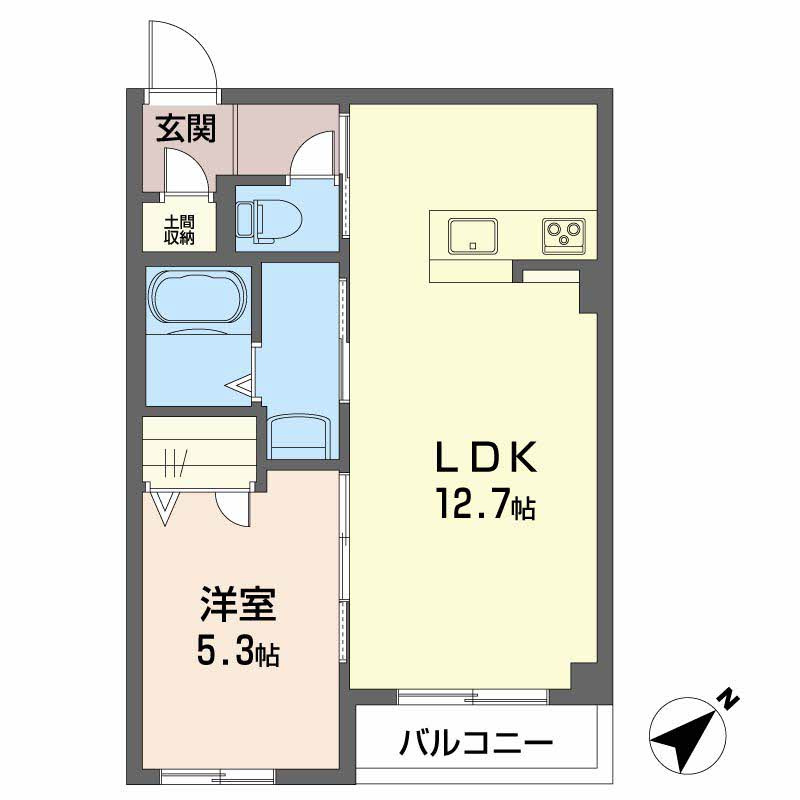 コンソラーレ　参番館の間取り