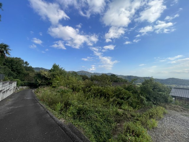 筑波山中腹　古屋付き土地の展望