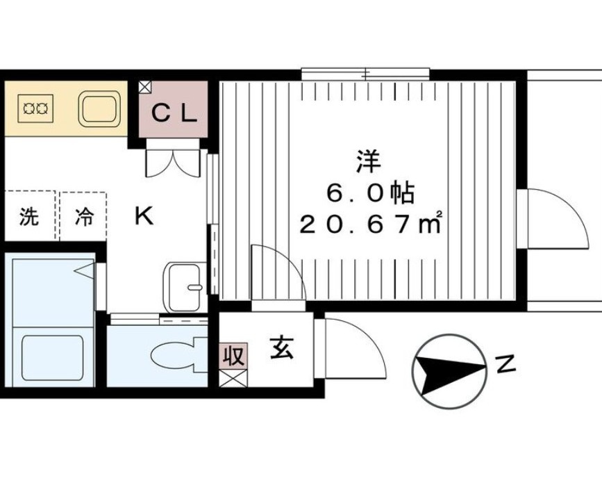 AJ新小岩の間取り