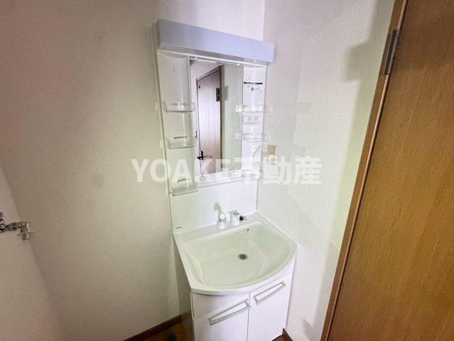 風水カーサの洗面所