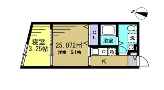 ＫＴ松戸六実の間取り