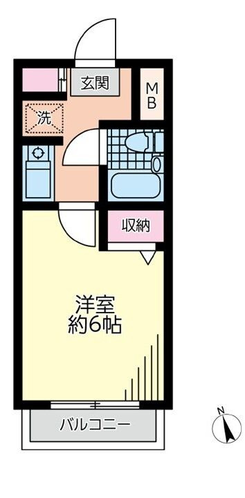 サーカス蒲田第一の間取り
