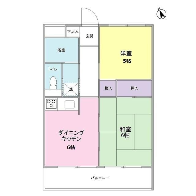 ガーデンハイツの間取り