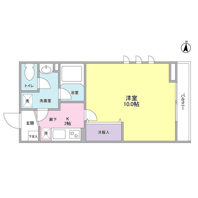 レラージュ自由が丘の間取り